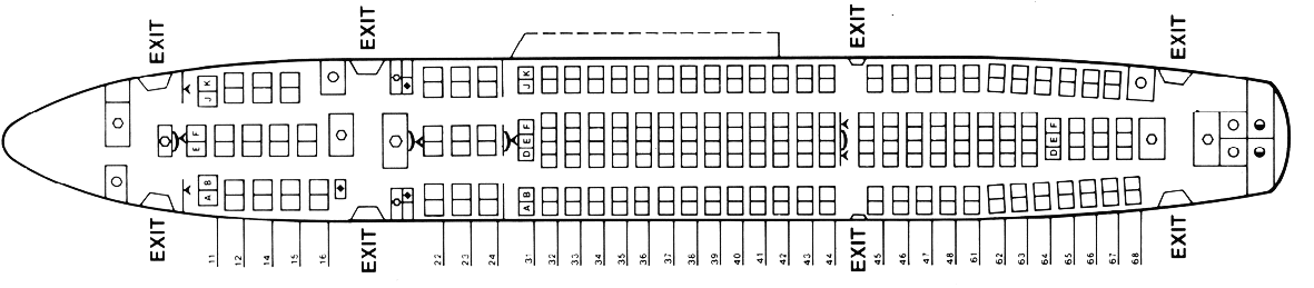 А330 200 nordwind airlines схема салона airbus